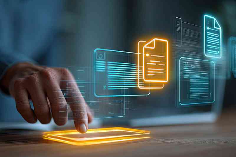 Foto: Laufende Kontrolle des Postfaches im Unternehmensserviceportal